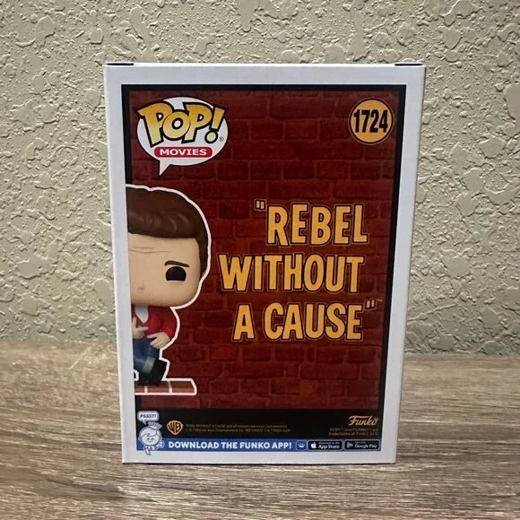 Funko POP! Movies Rebel Without A Cause Jim Stark Figure #1724! - Picture 4 of 7